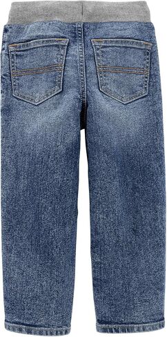 OshKosh B'Gosh Boys' Class Relaxed Jeans, Brighton Indigo, 4T in Saudi Arabia