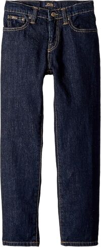 Polo Ralph Lauren Boy's Hampton Straight Stretch Jeans (Little Kids) Vestry Wash Stretch 6 Little Kid in Saudi Arabia