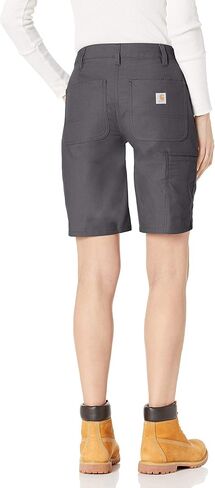 Carhartt Women's Rugged Professional Series Rugged Flex Loose Fit Canvas Work Short in Saudi Arabia
