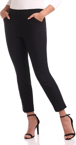 Rekucci Women's EcoCosy Comfort Straight Leg Chino Pant with Pockets in Saudi Arabia