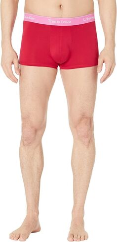 Calvin Klein Pride This Is Love Low Rise Trunks Persian Red S (28"-30") in Saudi Arabia