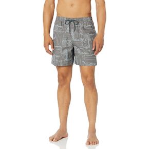 شورت سباحة طويل قياسي للرجال من Quiksilver بخصر مطاطي