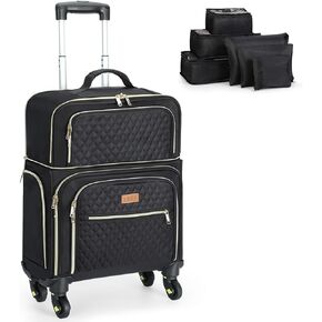 شنطة سفر سوفت سايد قابلة للتوسيع مع 4 عجلات دوارة خفيفة الوزن للرجال والنساء من ليكينشي in Kuwait