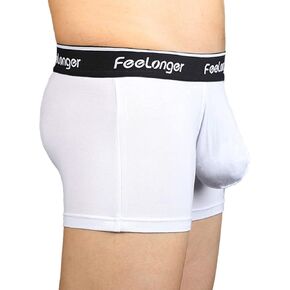 BMYALLEI Super big pouch Men's Underwear Comfortable Ultra Soft and Breathable Modal Trunks