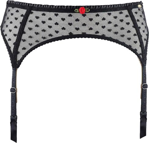 Pretty Polly womens Heart Mesh Garter Belt in Saudi Arabia