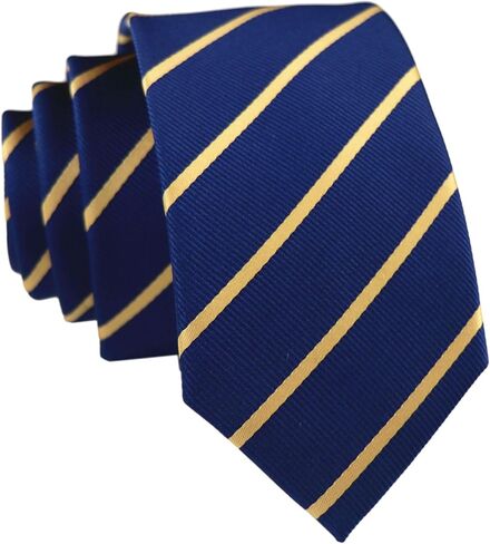 Ctskyte Slim Silk Necktie for Men Woven Jacquard Patterned Business Wedding Skinny Ties in Saudi Arabia