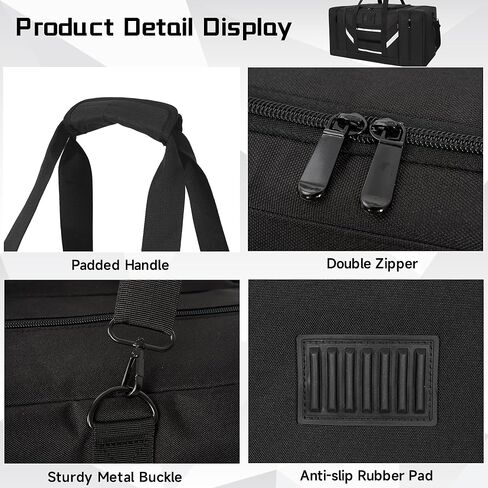 حقيبة دفل لرجال الإطفاء من OUUTMEE، حقيبة تخزين كبيرة مضادة للماء، حقيبة معدات رجال الإطفاء مع حزام كتف in Kuwait