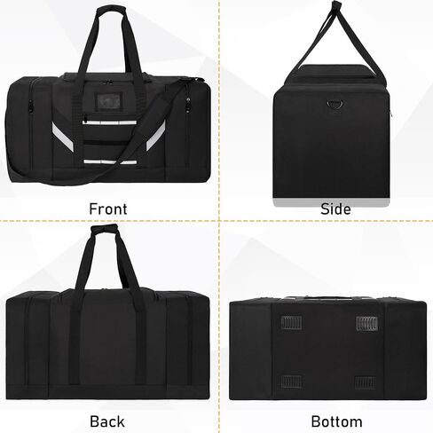 حقيبة دفل لرجال الإطفاء من OUUTMEE، حقيبة تخزين كبيرة مضادة للماء، حقيبة معدات رجال الإطفاء مع حزام كتف in Kuwait