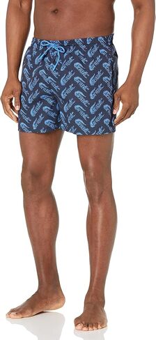 Lacoste Men's Standard Printed Swim Short in Saudi Arabia