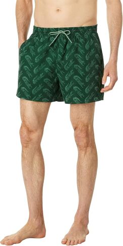 Lacoste Men's Standard Printed Swim Short in Saudi Arabia