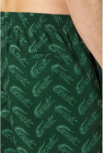 Lacoste Men's Standard Printed Swim Short in Saudi Arabia