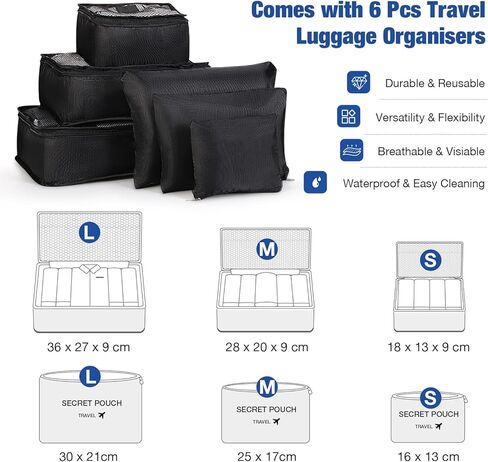 شنطة سفر سوفت سايد قابلة للتوسيع مع 4 عجلات دوارة خفيفة الوزن للرجال والنساء من ليكينشي in Kuwait