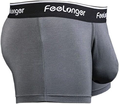 BMYALLEI Super big pouch Men's Underwear Comfortable Ultra Soft and Breathable Modal Trunks in Saudi Arabia