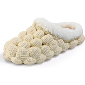HOWILIM Bubble Slides, Slippers for Women Men Gym House Shower Bedroom Spa Massage Soft Non-slip Slippers, Unisex Shower Slide Shoes for Indoor Outdoor