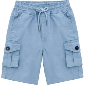 Lilax Boys Cargo Shorts, Cotton Blend Toddler and Teen Shorts in Kuwait