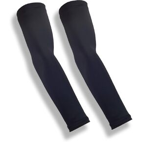 (NW Golf Sleeves Long Driver Golf Sun Sleeves + Blocks 96% UV + Compression + Wick Away Fabric + US Made - (Pair)
