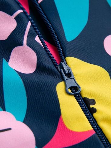 بدلة سباحة BIKINX للفتيات الصغيرات بسحاب قطعة واحدة للأطفال من Rash Guard ملابس سباحة لطيفة بأكمام طويلة in Kuwait