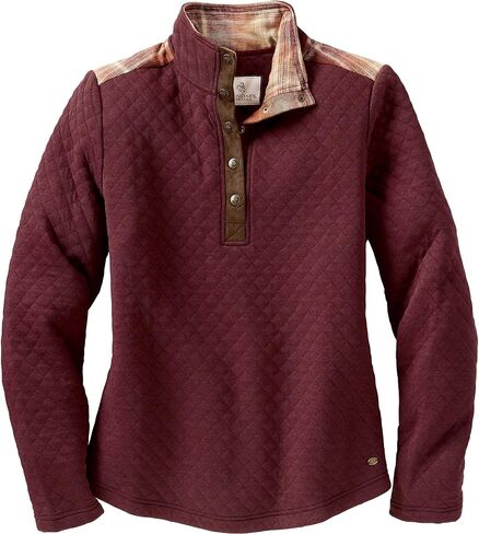 Legendary Whitetails Women's Cedar Cabin Quilted Tunic Top in Kuwait