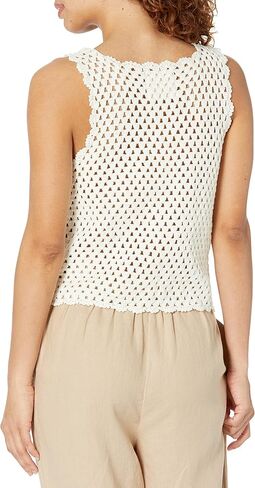 Lucky Brand Women's Granny Square Crochet Vest in Saudi Arabia