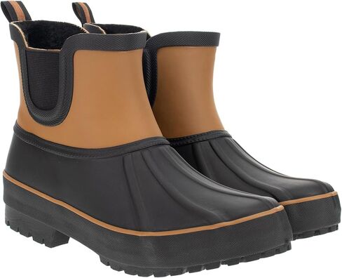 Chooka Women's Waterproof Duck Chelsea Lined Rain Boot in Saudi Arabia