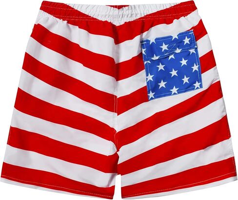 MADHERO Mens Swim Trunk Funny Pattern Bathing Suit with Mesh Lining Swimming Shorts in Saudi Arabia