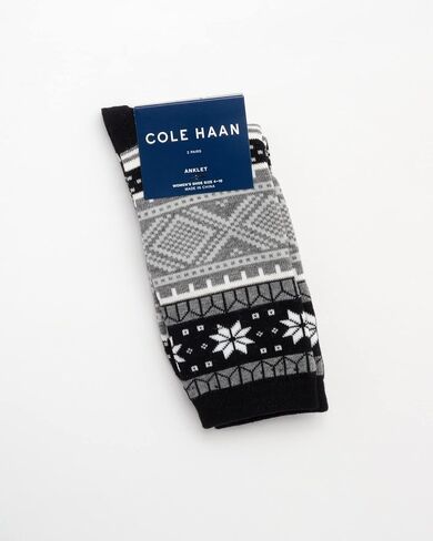 Cole Haan Women's Socks - Foldover Turn Cuff Cushion Crew Socks (1 Pair) in Saudi Arabia