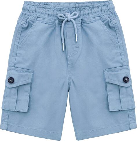 Lilax Boys Cargo Shorts, Cotton Blend Toddler and Teen Shorts in Kuwait