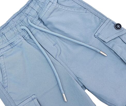 Lilax Boys Cargo Shorts, Cotton Blend Toddler and Teen Shorts in Kuwait