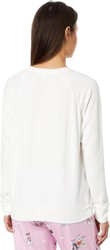 PJ Salvage Women's Loungewear Rescues are My Favorite Breed Long Sleeve Top in Saudi Arabia