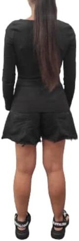 GUESS Women's Essential Long Sleeve Karlee Jewel Button Henley in Saudi Arabia