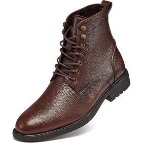 Arkbird Men's Motocycle Combat Boots, Comfortable Stylish Lace Up Fashion Casual Boot For Men