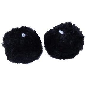 MDXONE 2'' Small Soft Pompoms (Pair) with Elastics to go on The Winter 2022 Balaclavas with Buttons (Sold Separately)