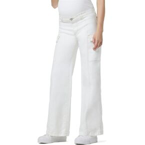 HUDSON Women's Utility Wide Leg Cargo Maternity