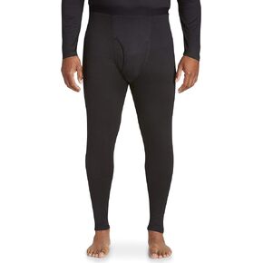 بنطال Harbour Bay by DXL الرجالي الكبير والطويل من المستوى 1 الحراري عالي الأداء، أسود، 3XL in Kuwait