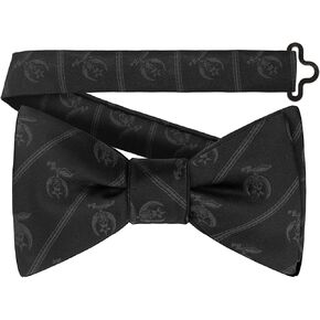 Shriner Bow Tie by Masonic Revival (Pre-Tied) - Black in Saudi Arabia