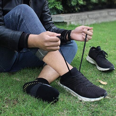 جوارب BERING اليومية للرجال مبطنة منخفضة القطع للكاحل للجري والرياضة والجولف (6 أزواج) in Kuwait