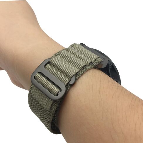 20mm Nylon Quick-Fit Watch Band for Garmin fenix 7S/6S/5S, epix Pro Gen 2 42mm, fenix 8 43mm, Descent Mk3/Mk3i 43mm, Approach S70, D2 Delta S – Soft, Breathable Replacement Strap for Men & Women in Saudi Arabia