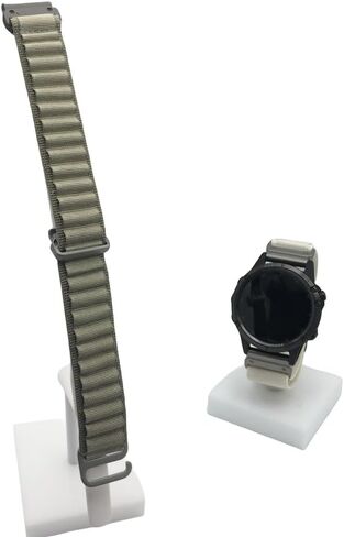 20mm Nylon Quick-Fit Watch Band for Garmin fenix 7S/6S/5S, epix Pro Gen 2 42mm, fenix 8 43mm, Descent Mk3/Mk3i 43mm, Approach S70, D2 Delta S – Soft, Breathable Replacement Strap for Men & Women in Saudi Arabia