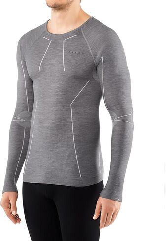 FALKE Men's Standard Wool Tech. Comfort Fit M L/S SH in Saudi Arabia