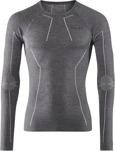 FALKE Men's Standard Wool Tech. Comfort Fit M L/S SH in Saudi Arabia