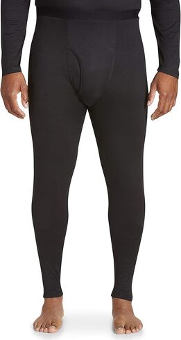 بنطال Harbour Bay by DXL الرجالي الكبير والطويل من المستوى 1 الحراري عالي الأداء، أسود، 3XL in Kuwait