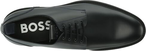 BOSS Men's Larry Brush Off Leather Derby Shoe Oxford in Saudi Arabia