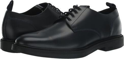 BOSS Men's Larry Brush Off Leather Derby Shoe Oxford in Saudi Arabia