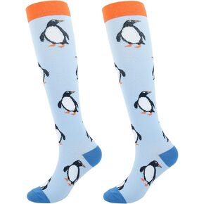 Junely Compression Socks for Women 20-30 mmhg Knee High Socks for Support Circulation Nurse Pregnancy Sports Travel Flight in Kuwait