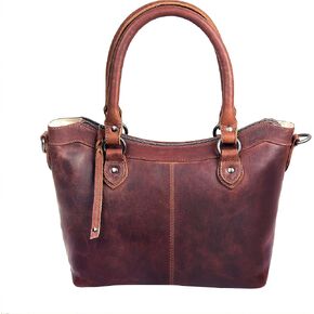 Lady Conceal Carry Sadie Satchel - Spacious Shoulder Bag Crossbody Purse with Universal Gun Holster & YKK Locking in Kuwait