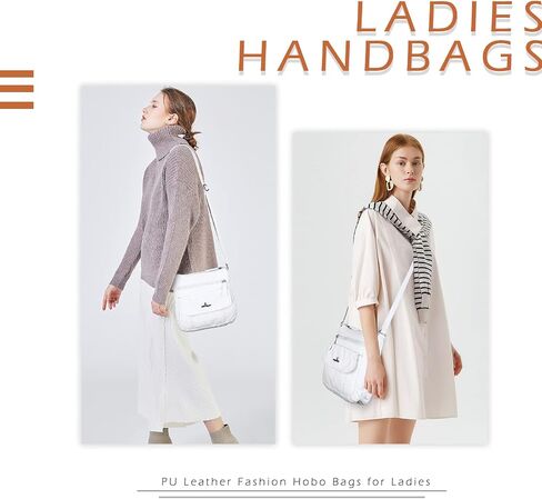 Angel Kiss Crossbody Bags for Women PU Leather Shoulder Handbag Ladies Purses and Handbag with adjustable Strap in Saudi Arabia