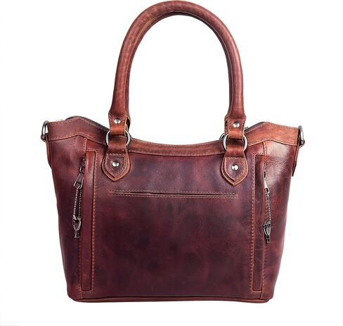 Lady Conceal Carry Sadie Satchel - Spacious Shoulder Bag Crossbody Purse with Universal Gun Holster & YKK Locking in Kuwait