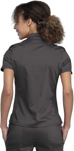 قميص بولو نسائي من Cherokee Scrubs Top Workwear Revolution قابل للثني من الأمام WW698 in Saudi Arabia