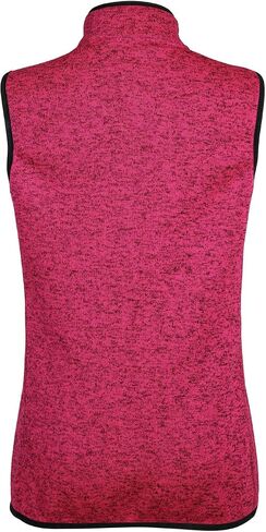 Zip Up Womens Vest with Zipper Pockets Athletic Sweater Fleece Vest Sleeveless Sweater Jacket in Saudi Arabia