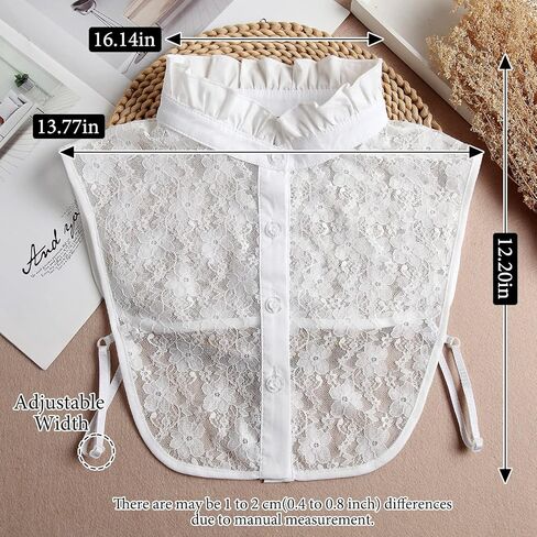 ياقة مزيفة عتيقة قابلة للفصل للنساء من AORAEM in Kuwait